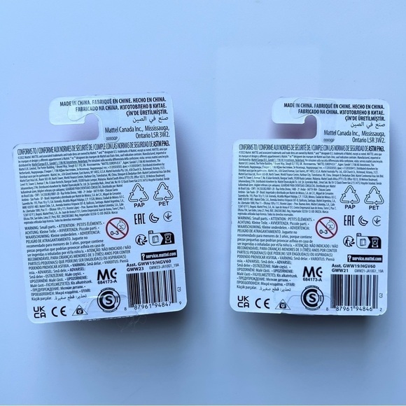 NEW Barbie Pets by Mattel - Puppy with Bone and Bunny with Carrot - 2 Pets - Picture 2 of 4